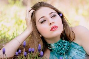 unusually beautiful Girl Blonde