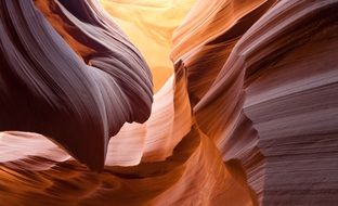 beautiful landscape of scenic antelope canyon