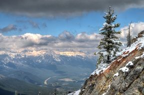 Rockies landscape, canada