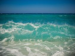 seascape of Coast in Cala Gonone
