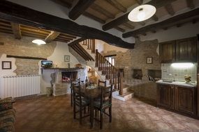 kitchen interior in the house