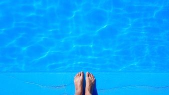 extraordinary beautiful Pool and Feet