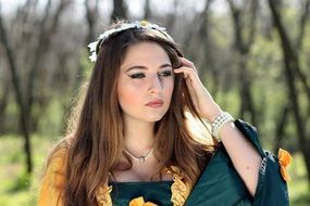 princess in the forest