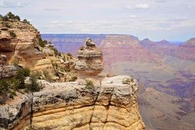 Beautiful and wonderful landscape of colorful Grand Canyon in Arizona