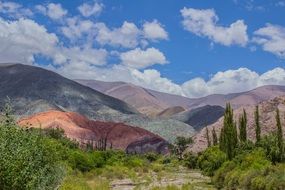 mountain landscape in argentina