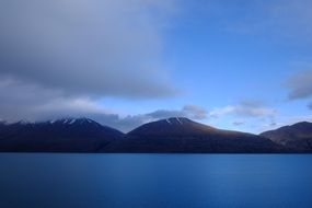 lake near the mountains