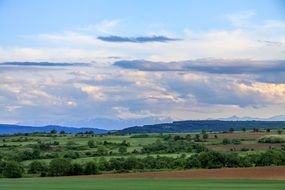 peaceful rural landscape