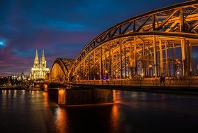 extraordinary beautiful Rhine Water