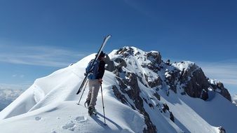 Backcountry Skiiing Stone