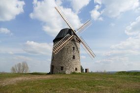 extraordinary beautiful stone Windmill