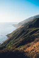 cliffs on the sea coast