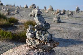 stone towers in scandinavia