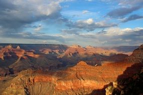 Landscape of Grand Canyon in America