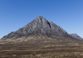 mountains in the valley Glencoe