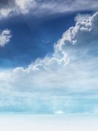 picture of white clouds under the movement of the wind