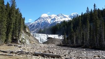 Waterfall Wapta Falls