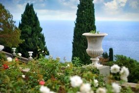 garden on the coast