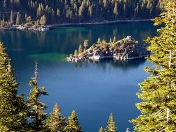 Lake Tahoe Island