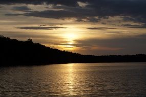 Sunset Virginia Lake