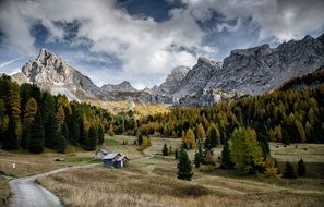 Val Di Fassa Mountain