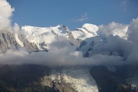 Glacier Landscape, Chamonix