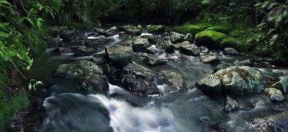 Stream Water Long Exposure