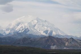 northern mountains in alaska