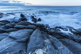 stone coast in costa del sol