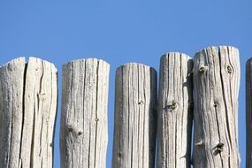 wood fence