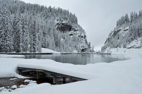 Haute-Savoie in winter time