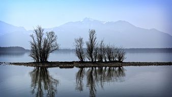 Landscape of the beautiful Upper Bavaria