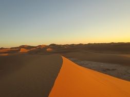 amazing dune in morocco