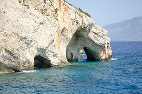 Mediterranean landscape in Greece