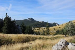 Hills and Mountain in croatia