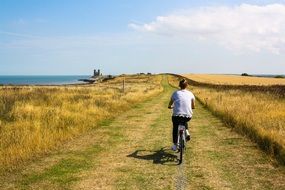 Ocean View Biker