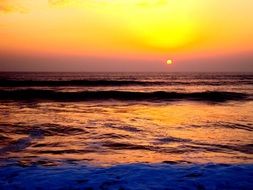 impressive Sunset Ocean