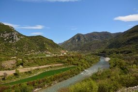 Landscape of the Albania