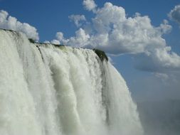 Landscape of the iguazu falls