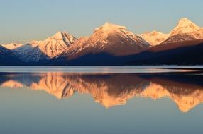 lake mcdonald in glacier national park