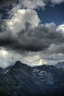 Tatry Poland Czerwone Wierchy mountain cloud sky view