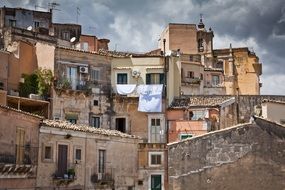 typical houses in Sicily