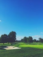 perfect golf course