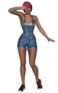 Nice pretty girl clipart