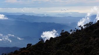 gorgeous view of Mountain Kinabalu, Malaysia, Borneo