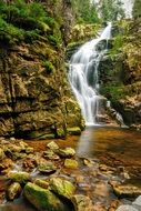 waterfall in Poland