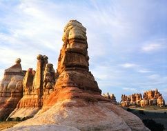 panorama of sandstone in America