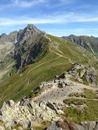 Landscape with Tatry Mountains
