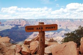 ooh aah point sign