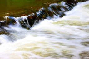 stone rapids close up