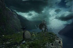 fantasy mystical plot in the mountains